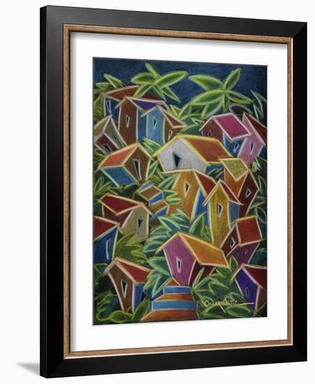 Barrio Lindo-Oscar Ortiz-Framed Giclee Print