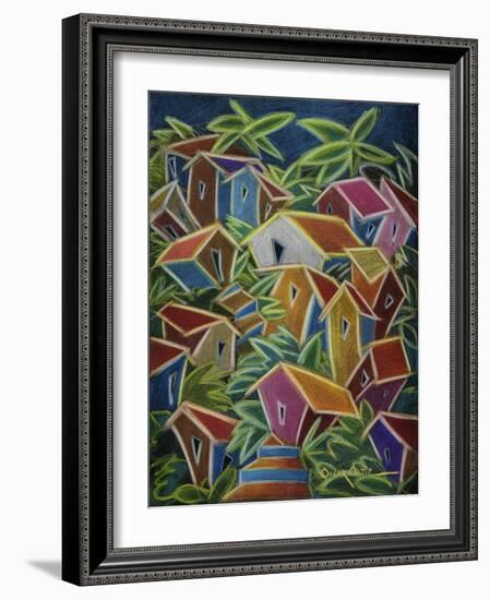 Barrio Lindo-Oscar Ortiz-Framed Giclee Print