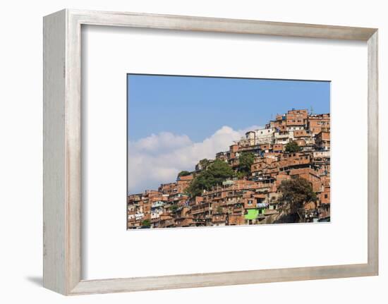 Barrios, Slums of Caracas on the Hillside, Caracas, Venezuela-Keren Su-Framed Photographic Print