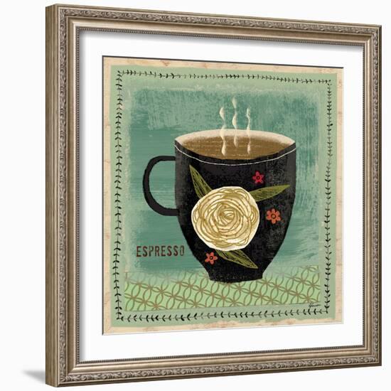 Barrista Beauty 1-Richard Faust-Framed Art Print