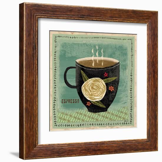 Barrista Beauty 1-Richard Faust-Framed Art Print