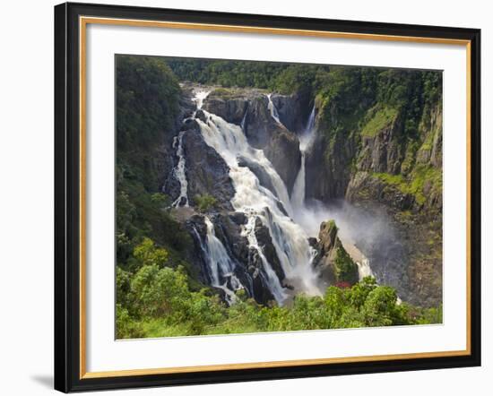 Barron Falls, Kuranda, Cairns, Queensland, Australia-Peter Adams-Framed Photographic Print