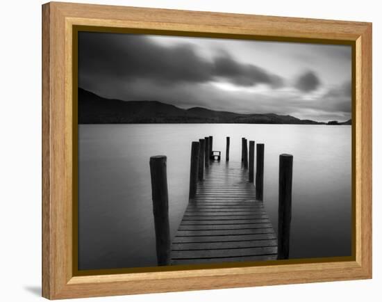 Barrow Bay, Derwent Water, Lake District, Cumbria, England-Gavin Hellier-Framed Premier Image Canvas