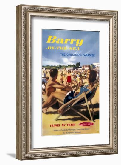 Barry by the Sea-null-Framed Art Print