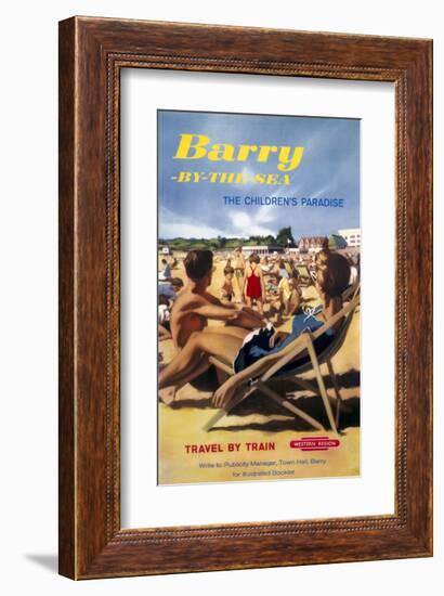 Barry by the Sea-null-Framed Art Print