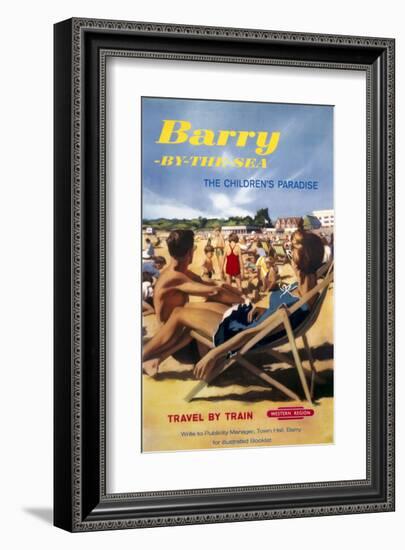 Barry by the Sea-null-Framed Art Print