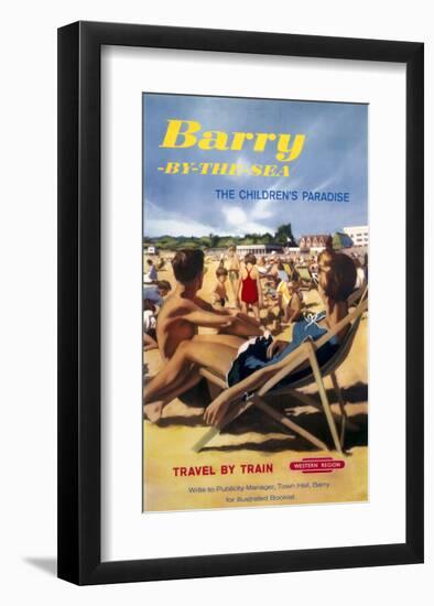 Barry by the Sea-null-Framed Art Print