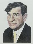 Portrait of Leonard Bernstein, illustration for 'The Sunday Times', 1970s-Barry Fantoni-Giclee Print