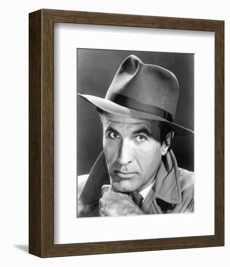 Barry Morse - The Fugitive-null-Framed Photo