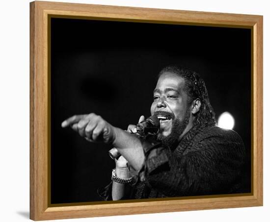 Barry White-null-Framed Stretched Canvas