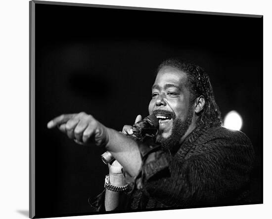 Barry White-null-Mounted Photo