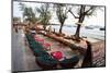 Bars and Restaurants Along Serendipity Beach, Sihanoukville, Cambodia-Micah Wright-Mounted Photographic Print