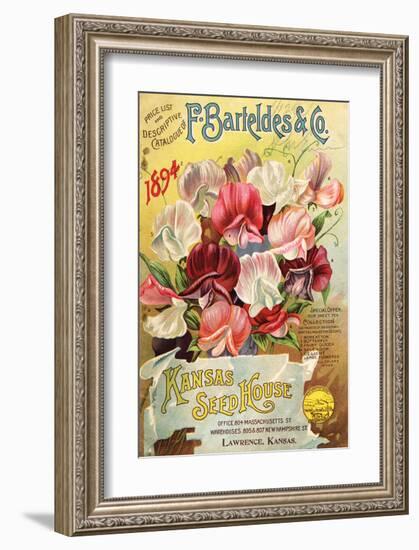 Barteldes Catalog Lawrence KS-null-Framed Art Print