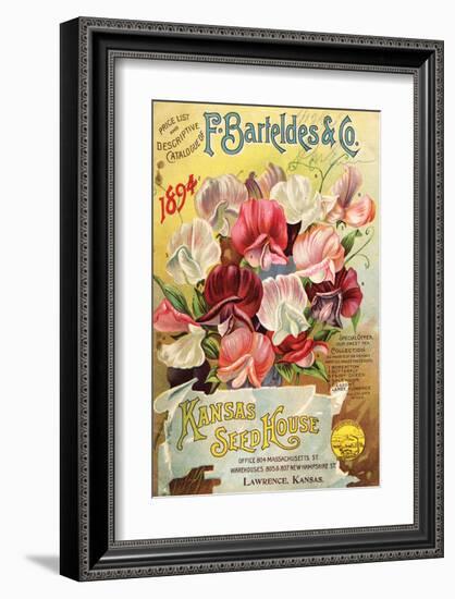 Barteldes Catalog Lawrence KS-null-Framed Art Print