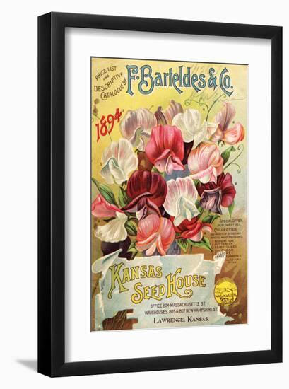 Barteldes Catalog Lawrence KS-null-Framed Art Print