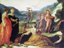 Apollo, Pallas and the Muses, 16th Century-Bartholomaeus Spranger-Giclee Print
