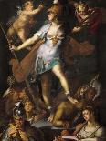 Minerva Victorious over Ignorance-Bartholomaeus Spranger-Art Print