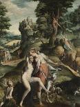 Venus and Adonis-Bartholomeus Spranger-Art Print
