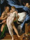 Minerva Victorious over Ignorance, Ca 1591-Bartholomeus Spranger-Framed Premier Image Canvas