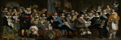 Militiamen of the Company of Captain Roelof Bicker-Bartholomeus Van Der Helst-Stretched Canvas