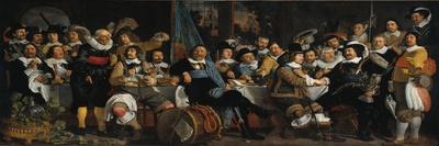 Militiamen of the Company of Captain Roelof Bicker-Bartholomeus Van Der Helst-Stretched Canvas