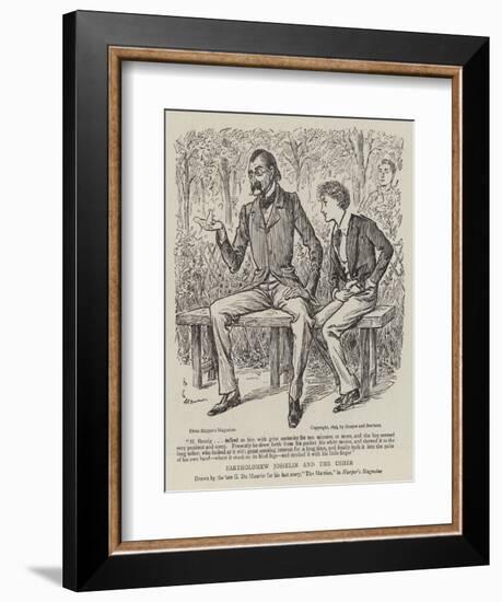 Bartholomew Josselin and the Usher-George Du Maurier-Framed Giclee Print