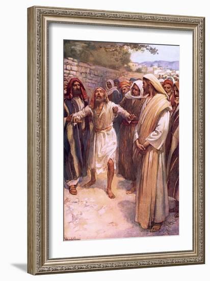 Bartimaeus-Harold Copping-Framed Giclee Print