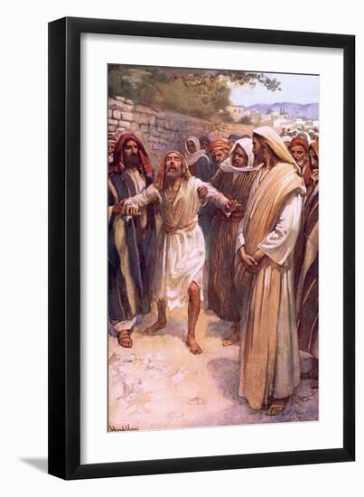 Bartimaeus-Harold Copping-Framed Giclee Print