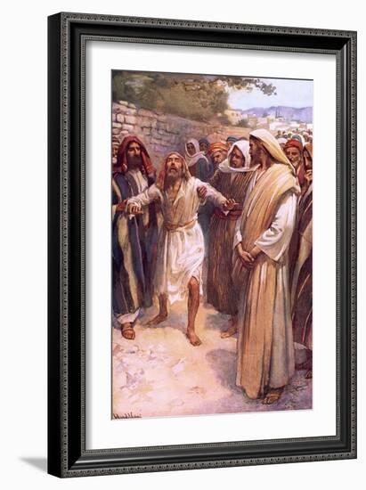 Bartimaeus-Harold Copping-Framed Giclee Print