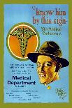 Know Him By This Sign, Join the Medical Department, U.S. Army-Barto Van Voohis Matteson-Framed Art Print