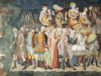 The City of Siena, Detail of Adoration of the Magi-Bartolo Di Fredi-Giclee Print