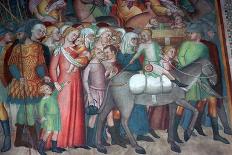 The City of Siena, Detail of Adoration of the Magi-Bartolo Di Fredi-Giclee Print