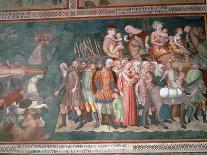 The City of Siena, Detail of Adoration of the Magi-Bartolo Di Fredi-Giclee Print