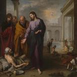 Christ Healing the Paralytic at the Pool of Bethesda, 1667-1670-Bartolomé Estebàn Murillo-Giclee Print
