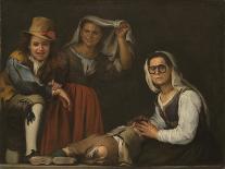 Four Figures on a Step-Bartolomé Estebàn Murillo-Framed Giclee Print