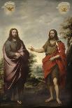 Christ on the Banks of the Jordan, from Louis Philippe's Collection-Bartolome Esteban Murillo-Framed Giclee Print