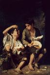 Two Children Eating a Melon and Grapes, 1650-Bartolome Esteban Murillo-Giclee Print