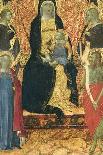 The Virgin and Child Enthroned Between Four Angels and Saints-Bartolomeo Bulgarini-Giclee Print