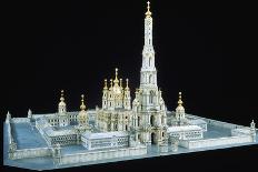 Model of Smolny Convent of the Resurrection in St. Petersburg, 1750?1756-Bartolomeo Francesco Rastrelli-Photographic Print