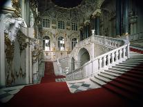 The Grand Staircase of the Winter Palace, 1756-1761-Bartolomeo Francesco Rastrelli-Framed Premier Image Canvas