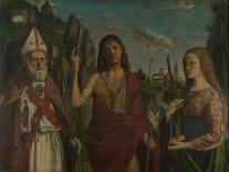 Saint Zeno, Saint John the Baptist and a Female Martyr, C. 1495-Bartolomeo Montagna-Giclee Print