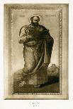Male Saint, Perhaps St. Mark, C.1490-Bartolomeo Vivarini-Framed Giclee Print