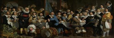 Banquet of the Crossbowmen's Guild in Celebration of the Treaty of Munster, 1648-Bartolomeus Van Der Helst-Giclee Print