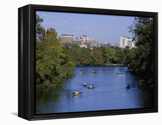 Barton Creek, Austin, Texas, USA-null-Framed Premier Image Canvas