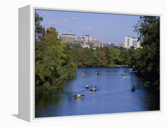 Barton Creek, Austin, Texas, USA-null-Framed Premier Image Canvas