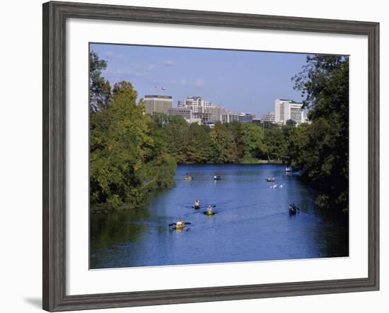 Barton Creek, Austin, Texas, USA-null-Framed Premium Photographic Print