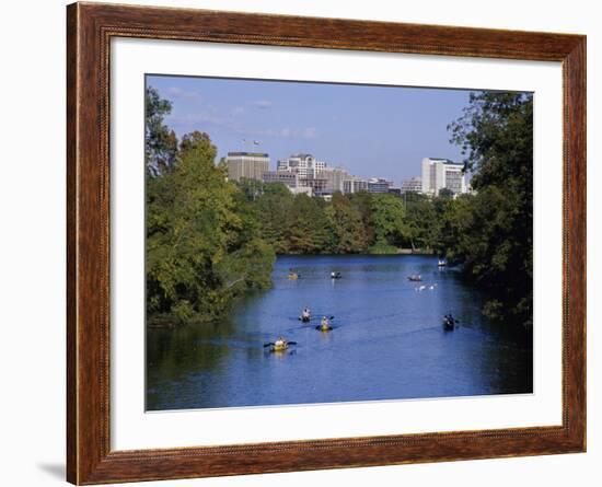 Barton Creek, Austin, Texas, USA--Framed Premium Photographic Print