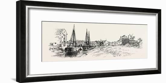 Barton-Upon-Humber or Barton Is a Town and Civil Parish in North Lincolnshire-null-Framed Giclee Print