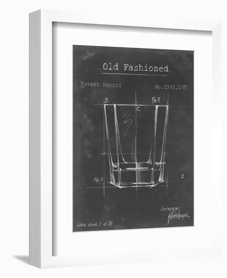 Barware Blueprint I-Ethan Harper-Framed Premium Giclee Print