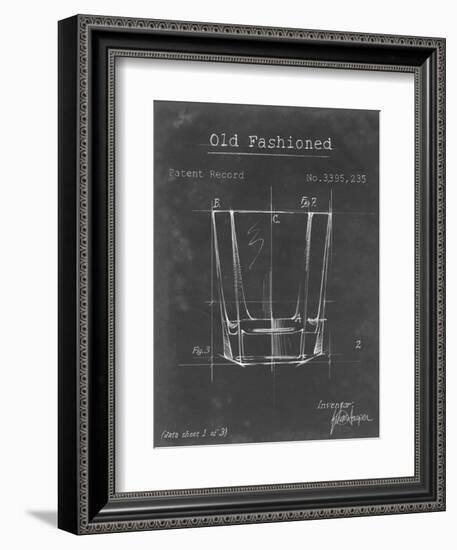 Barware Blueprint I-Ethan Harper-Framed Premium Giclee Print